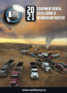 SHCA 2021 Equipment Rental Rates Guides and Membership Roster Arriving this Month