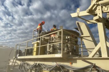 workers on the construction site