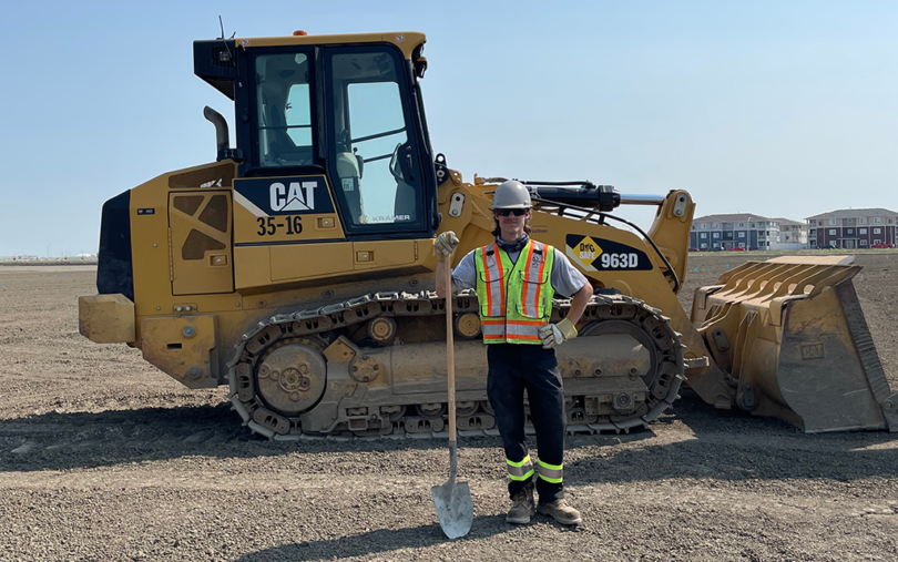 Eli Sorenson poses for photo