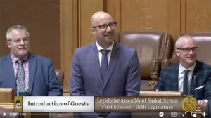 Watch MLA Sean Wilson Poke Fun at SHCA President Shantel Lipp