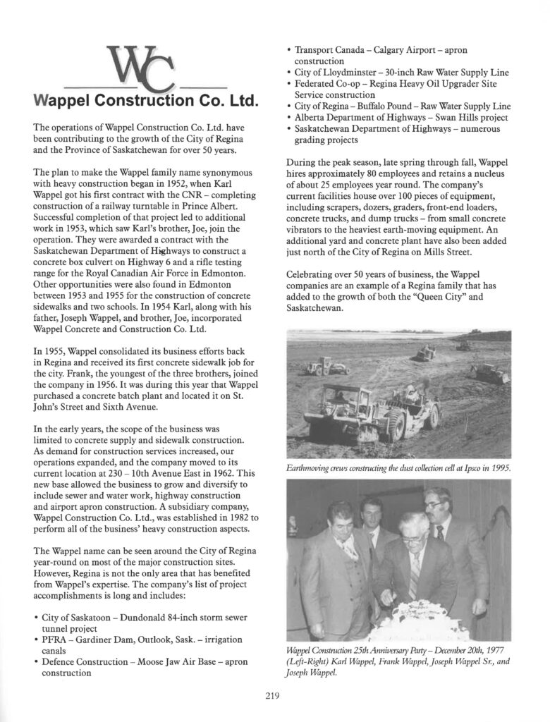 Wappel Construction Wappel Construction