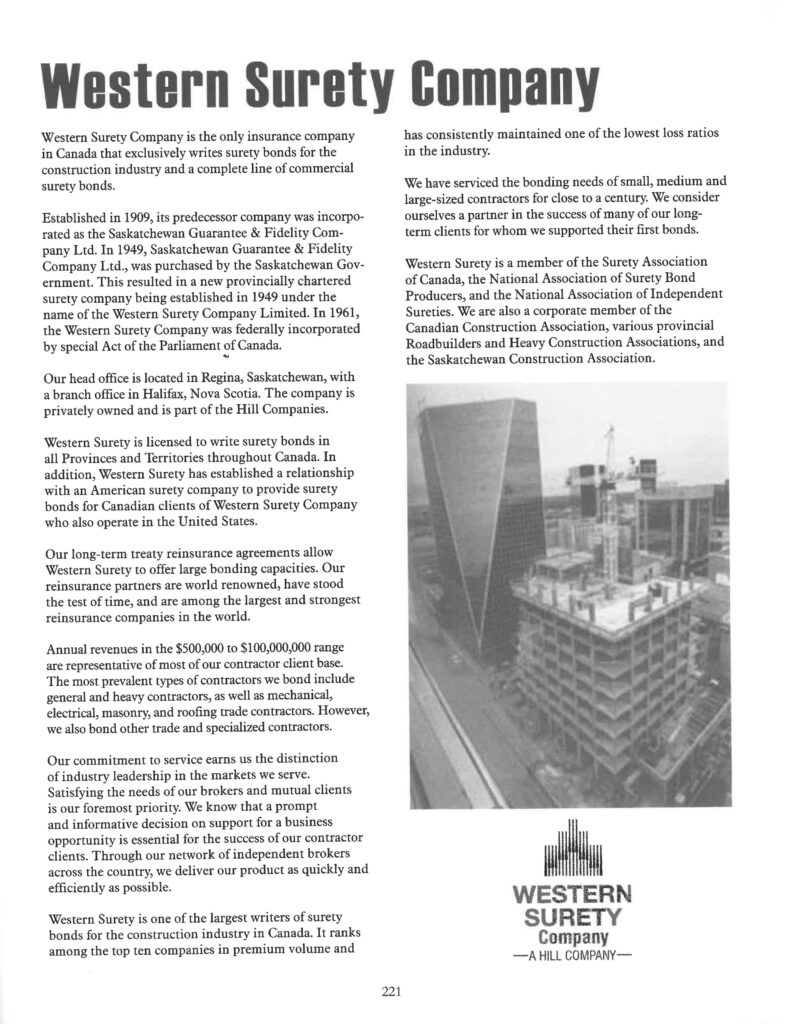 Western Surety Company Western Surety Company