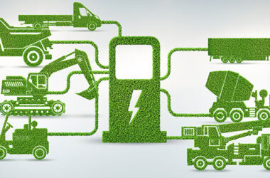 Concept of electric vehicles charging station