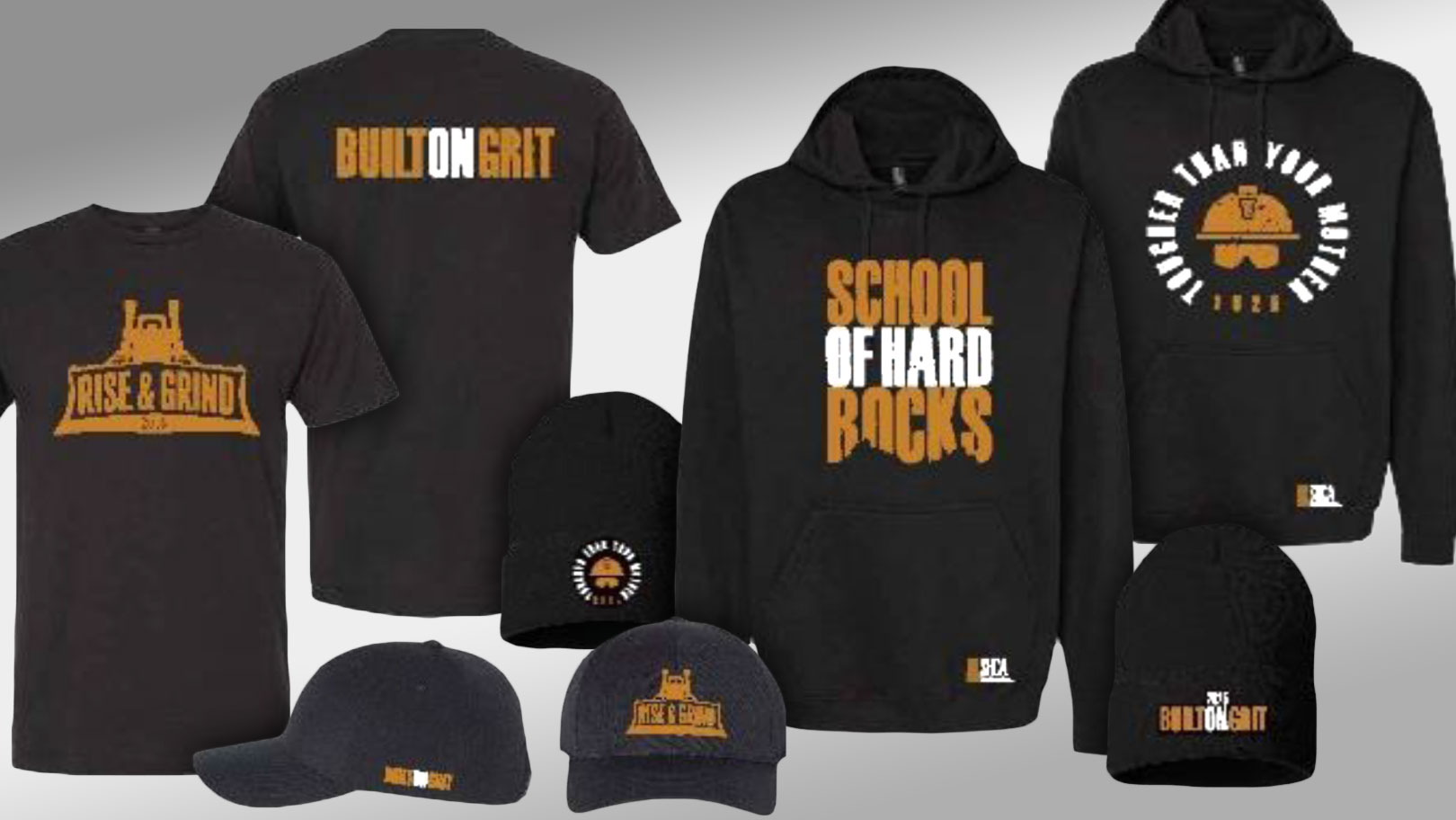 Various SHCA branded apparel
