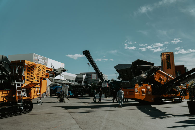 Exhibitors at CONEXPO-CON/AGG 2026