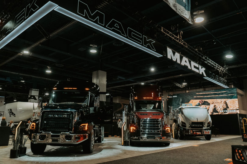 Exhibitor equipment at CONEXPO-CON/AGG 2026