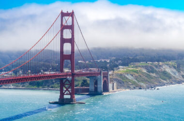 Golden Gate bridge in San Francisco